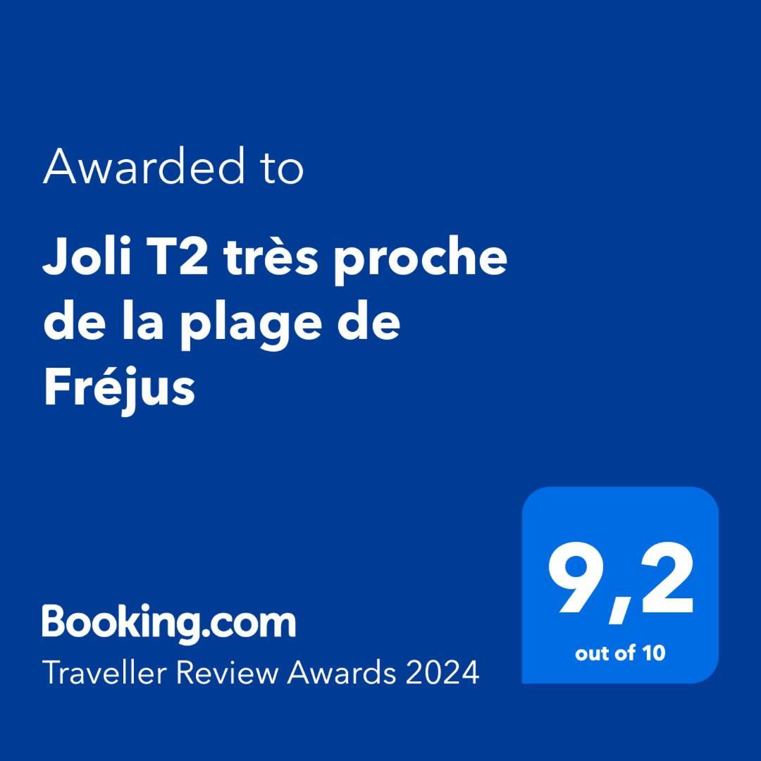 Joli T2 Tres Proche De La Plage De Fréjus Dış mekan fotoğraf